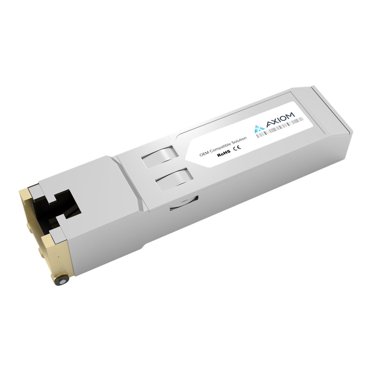 Axiom Palo Alto PAN-SFP-CG Compatible - module d'Émetteur-récepteur SFP (mini-GBIC) (Équivalent à: Palo Alto Networks PAN-SFP-CG) - 1GbE - 1000Base-T - RJ-45 - jusqu'à 328 Pi - pour Palo PA-2020, 2050, 5020; Palo Alto PA-5050, 5060; Palo Alto Networks Pa-50