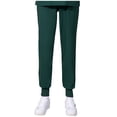 thumbnail image 1 of Pantalon de Sarrau Grande Taille pour Femmes, Jogger Ample, Uniforme d'Infirmière, Vêtement de Travail, Confort Extensible, Bas Médicaux, Vert Armée, P, 1 of 3