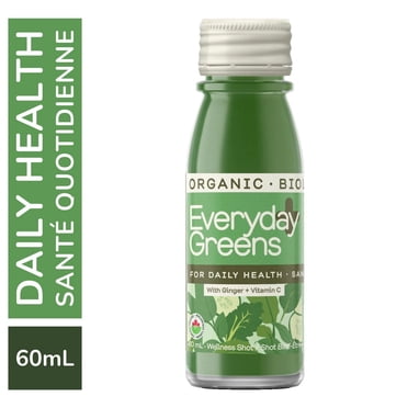 Greenhouse Organic Everyday Greens Wellness Shot, 60 mL