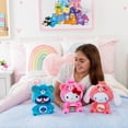 thumbnail image 2 of Care Bears Hello Kitty Fun Size Plush - Cinnamoroll as Love-A-Lot Bear, 2 of 6