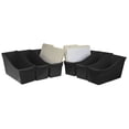 thumbnail image 3 of Storex Large Book Bin, Black, 6-Pack, 3 of 3