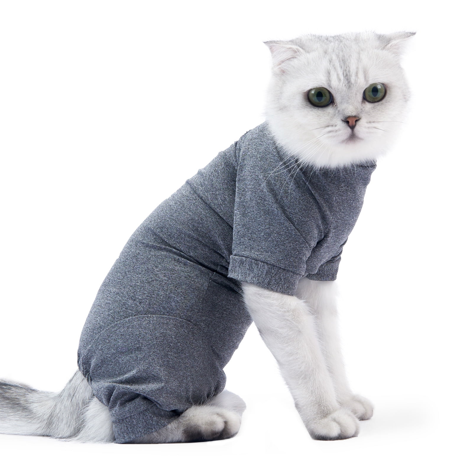 Cat Recovery Suit, Pet Recovery Suit Cat Recovery Suits Cat Neuter Recovery Suit with Four Legs Abdominal Wound Jacket for Cats