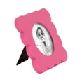 thumbnail image 3 of DesignOvation Scalloped 4" x 4" Pink Decorative Tabletop Picture Frame, 3 of 10