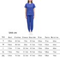 thumbnail image 5 of Milaget Ensemble d'Uniforme pour Femmes Uniforme d'Infirmière Durable Col en V Lavable en Machine Respirant m, 5 of 5