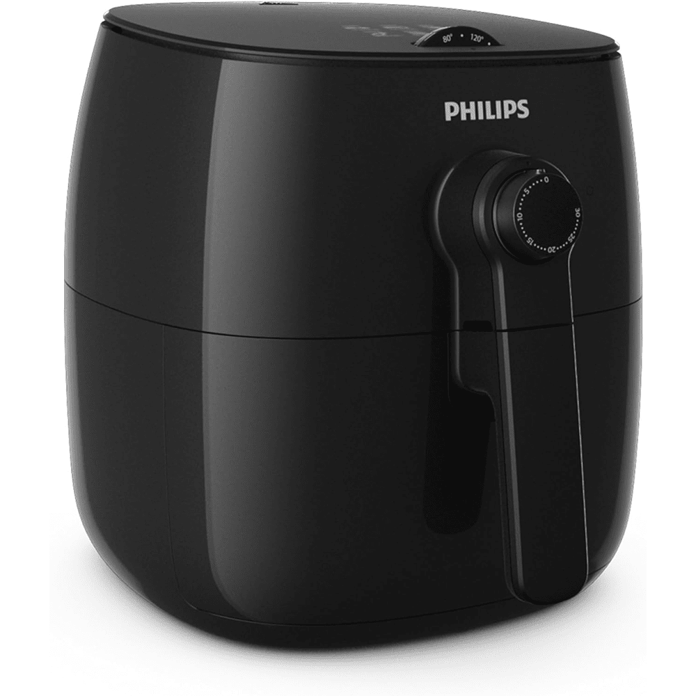(Open Box) Philips HD9621/96 Viva Collection Air Fryer Turbostar (Black)