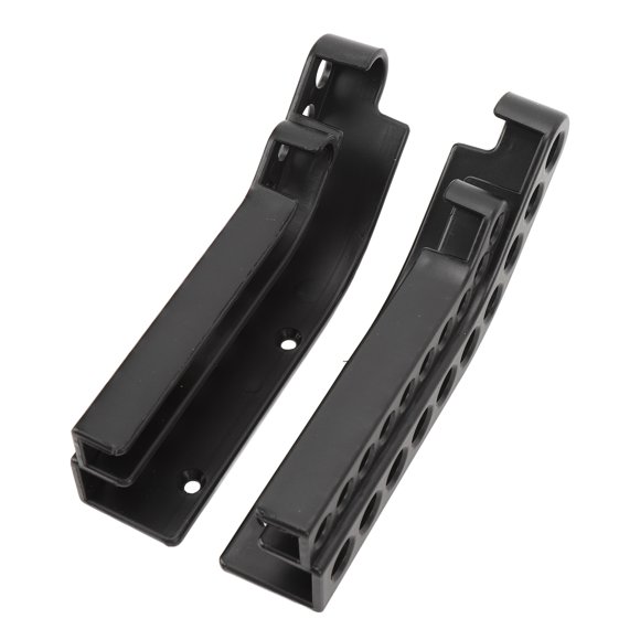 Support de Batterie Mural, Organisateur de Batterie en Plastique 14x6cm avec Système de Chargement par le Haut et de Récupération par le Bas