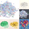 thumbnail image 2 of CUITING 3000/1000 Pcs Confettis Pailletés en Forme d'Étoile Décoration de Table pour Mariage et Fête, 2 of 8