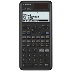 FC-200V-2, Casio Calculatrice de consultants financiers