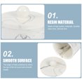 thumbnail image 2 of 1PC Grade Marble Vein Toothpick Storage Box Cotton Swab Storage Box with Lid, 2 of 8