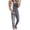 Grey, variant on Bmisegm Women's Denim Ripped Overalls, Grey, S
