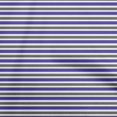 thumbnail image 1 of oneOone Cotton Jersey Medium Blue Fabric Stripes Sewing Craft Projects Fabric Prints By Yard 58 Inch Wide-IM, 1 of 4