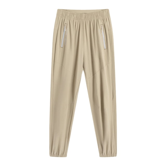 AherBiu Pantalon de Golf pour Femmes Taille Haute Extensible Séchage Rapide Léger Pantalon de Randonnée et de Course en Plein Air avec Poches Zippées
