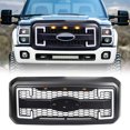 thumbnail image 1 of AMERICAN MODIFIED Grille en Maille Style Raptor pour Ford F250/350/450/550 2011-2016, 1 of 12