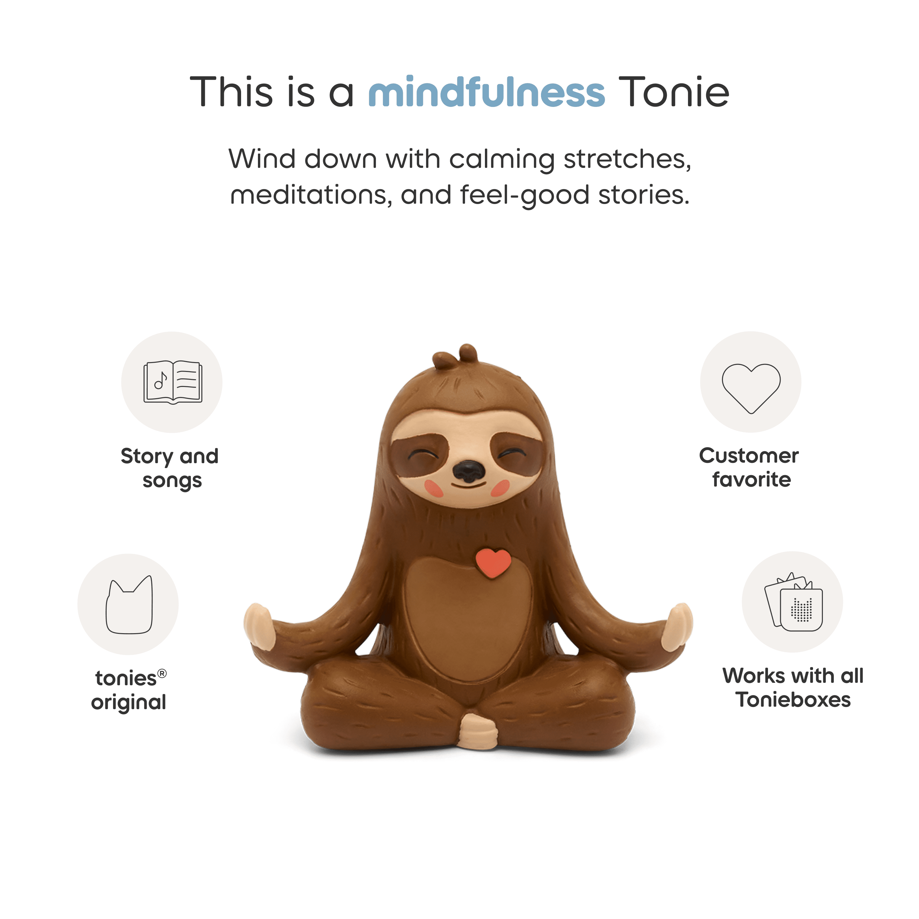 Tonies Figurine Audio - Mindfulness (Anglais)