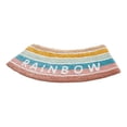 thumbnail image 3 of Curved Shower Mat Washable Foot Rug Household Floor Rug Water Absorbent Bathroom Multicolor, 3 of 9
