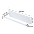 thumbnail image 2 of Support Distributeur d'Essuie-tout en Acier Inoxydable pour Cuisine et Salle de Bain, Support Mural pour Réfrigérateur et Armoire, Rangement Pratique, 2 of 3