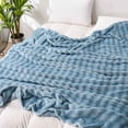 thumbnail image 4 of Tyidzon Throw Blanket Solid Colour Flannel Rabbits Hair Blanket Nap Cover Blanket Heavy Sofa Blanket Velvet Blanket, 4 of 8