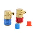 thumbnail image 3 of Refrigerant Quick Couplers Quick Couplers, Fluoride Joints, Safe Quick Couplers Connector For Automobile Refrigeration  1/4inch SAE Hose Refrigerant R134a, 3 of 8