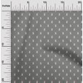 thumbnail image 2 of oneOone Cotton Poplin Gray Fabric Rabbit Fabric For Sewing Printed Craft Fabric By The Yard 56 Inch Wide, 2 of 5