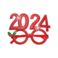 thumbnail image 2 of Xingzhi Taille Universelle 2024 Lunettes Cadre Embrasser le Confort et la Mode Drôle Forme Rouge 1Set, 2 of 6