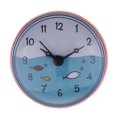 thumbnail image 1 of jifeng Horloge en Silicone pour Salle de Bain et Cuisine avec Ventouse, Étanche et Anti-Humidité, Rouge A-Rouge, 1 of 7