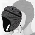 thumbnail image 3 of kurtrusly Casque de Gardien de But Rugby Soccer Soccer Casque de Protection Gris, 3 of 9
