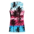 thumbnail image 3 of LOVZFMLL Débardeurs pour Hommes Décontractés Mode Chandail Sans Manches Col Rond Débardeur Sport Hawaii Sans Manches, 3 of 4