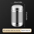 thumbnail image 4 of 304 Stainless Steel Tea Filter Infuser Basket with Chain Hook Loose Leaf Strainer Pot Brewing Accessory, 4 of 6