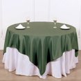 thumbnail image 3 of LNGOOR Nappe Ronde 108” en Polyester pour Mariage Fête Banquet Restaurant - Blanc, 3 of 11