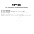 thumbnail image 2 of Transit Auto Front Rear Semi-Metallic Brake Pads and Parking Shoes Kit for Car BMW 320i xDrive 328i 328d KSN-100897, 2 of 11