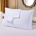 thumbnail image 1 of Cotton Metrics Travel Pillowcase Set of 2 Toddler Pillowcase Zipper Closure 800 Thread Count 100% Organic Cotton Pack of 2 Travel Size Pillow Cases Pillow Covers, 1 of 5