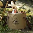 thumbnail image 3 of Outdoor Travel Camping Multifunctional Handheld Portable Large Capacity Telescopic Car Folding Water Bucket 20L, 3 of 8
