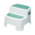 thumbnail image 1 of Step Stool Multi Purpose and 2 Step Stool for Kids for Kitchen Toilet Bedroom lake green, 1 of 8
