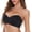Black, variant on Baberdicy Tube Bra Women's Full Support Non Slip Bra Strapless Push up Plus Size Seamless Bra Convertible Bandeau Bra Strapless Bra