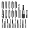thumbnail image 3 of 33 Pcs Ensemble Extracteur de Vis Rayé Endommagé pour Vis Cassées Tout Usage HSS Ensemble Extracteur de Vis Cassées, 3 of 8