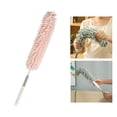 thumbnail image 3 of Xinxinyy 1.3M Telescopic Ceiling Duster Bendable Duster rod Hand Dusters Cleaning Brush for Cleaning Ceiling Fan Car pink, 3 of 8