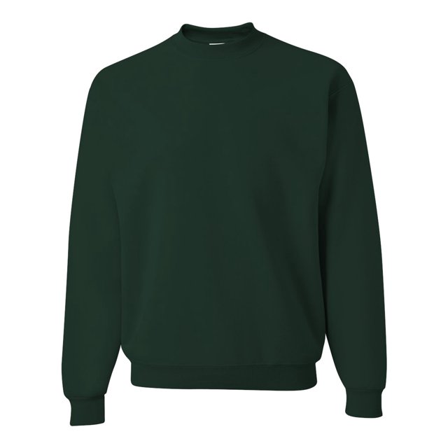 NuBlend Crewneck Sweatshirt, 4XL, Forest Green