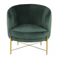 thumbnail image 2 of Chloe Glam Accent Chair by LumiSource, 2 of 8