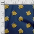 thumbnail image 1 of oneOone Viscose Chiffon Fabric Leaves Block Decor Fabric Printed BTY 42 Inch Wide, 1 of 4