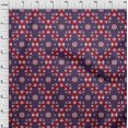 thumbnail image 3 of oneOone Polyester Lycra Fabric Swirl Ikat Print Sewing Fabric BTY 56 Inch Wide, 3 of 4