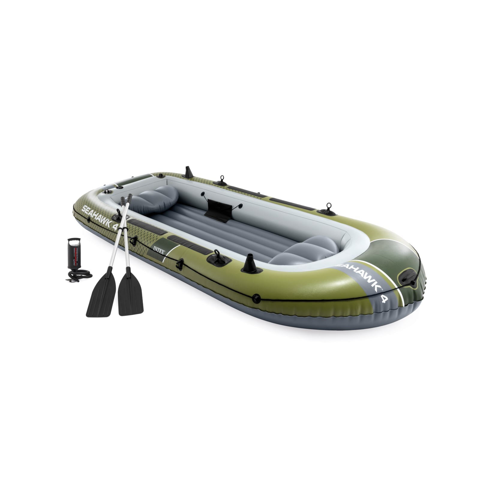 新品　INTEX 4人乗り ゴムボート  SEAHAWK4　シーホーク4 Intex Seahawk 4 Boat Set - Walmart.ca