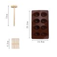 thumbnail image 3 of Oleegame 2PC Cookie Mold Set Popsicle DIY Silicone Chocolate Cake Mould, 3 of 4