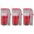 thumbnail image 1 of Mgaxyff Bee Queen Catcher, Round Surface Lightweight Burr Free Queen Bee Marking Cage 3Pcs Plastic For Beekeepers For Garden, 1 of 8