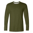 thumbnail image 3 of RXIRUCGD T-Shirt à Col Rond pour Hommes, Décontracté, Mode, Imprimé, Manches Courtes, Chandail, Vert Armée, Taille : 5TG, 3 of 4
