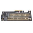 thumbnail image 3 of Pcie Adaptateur M.2 B&m Clé NVMe Carte d'Extension SSD pour Serveur Win 10/8/8/8.1/Win 2012 R2/Linux Fedora SUSE Ubuntu, 3 of 10