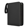 thumbnail image 1 of Durable 400 Card Pocket Binder Organizer Holder Zipper Container Sleeves Storage Black, 1 of 8