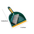 thumbnail image 2 of LNGOOR Mini Dustpan and Brush Set  Nesting Snap-On Design  Portable  Compact Dust Pan and Hand Broom for Cleaning  Daily Cleaning Necessity Plastic Mini Dustpan Set, 2 of 6