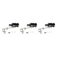 thumbnail image 2 of ZheElen Universal Car Whistle Refitting _ Whistle Exhaust Pipe Black XL 3Set, 2 of 6