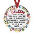 thumbnail image 2 of LSLJS Christmas Ornaments - Acrylic Christmas Pendant Round Religious Hanging Ornaments for Christmas Tree Christmas Decorations for Home Holiday Decor Festive Orname, 2 of 5