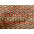 thumbnail image 4 of oneOone Cotton Poplin Fabric Geometric Ikat Print Fabric By The Yard 42 Inch Wide, 4 of 4